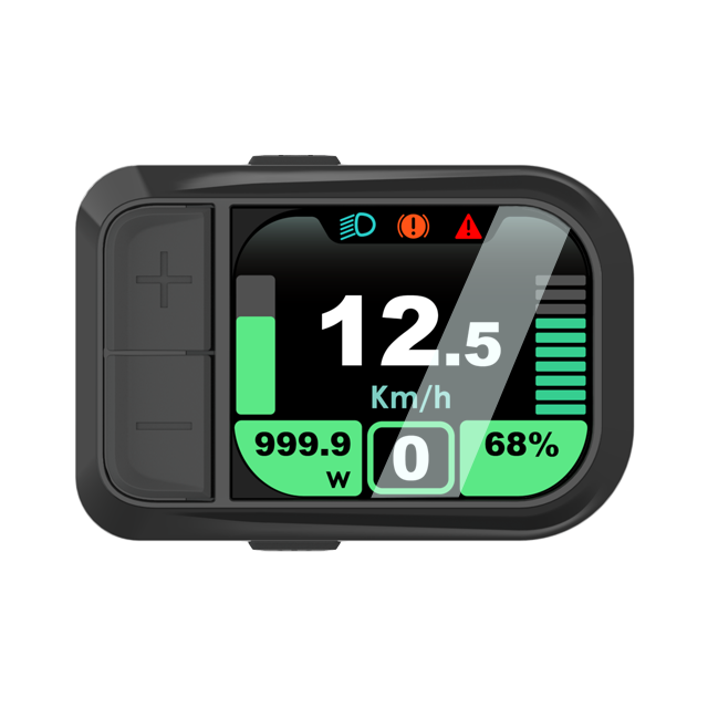 Display per bici elettrica 580C plug-and-play da 2.0 pollici - Monitor per bicicletta elettrica da 100 V